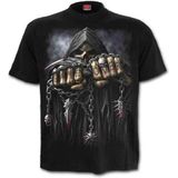 Spiral - Game Over - T-shirt - Zwart - 100% Katoen - Regular Pasvorm