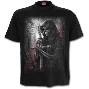 Spiral Heren Tshirt SOUL SEARCHER Zwart