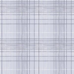 Deauville - Warme strepen - Vliesbehang - Modern - Behang - Wandbekleding - Blauw - 0,53 x 10,05 M.