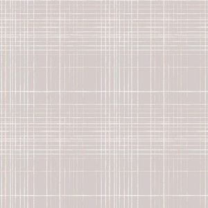 Deauville - Warme strepen - Vliesbehang - Modern - Behang - Wandbekleding - Lichtbruin - 0,53 x 10,05 M.