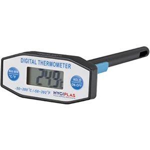Hygiplas T Gevormde Digitale Thermometer 125mm Voedseltemperatuurmeting