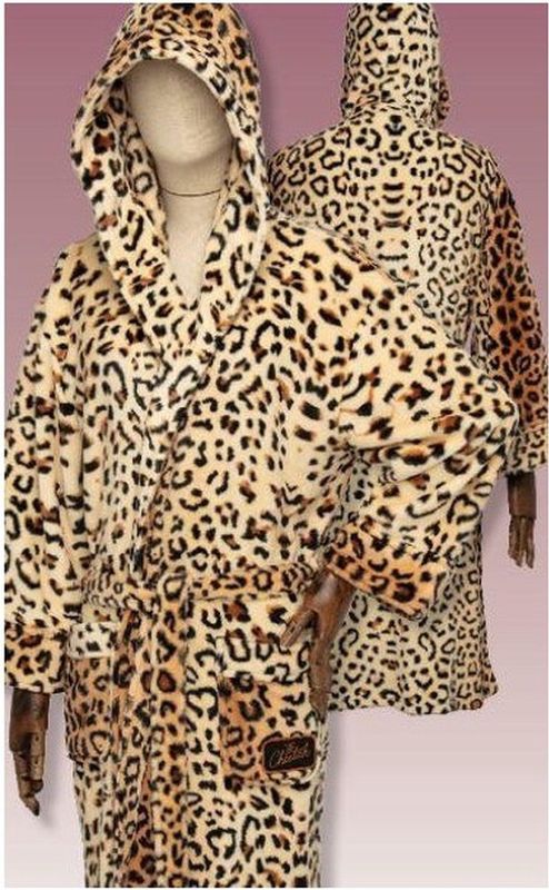 DC Comics - Badjas - Cheetah Print - Flanel