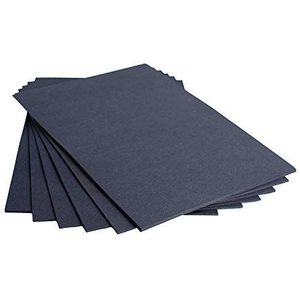 House of Card & Paper A5 220 GSM Card - Zwart (Pack van 25 vellen)