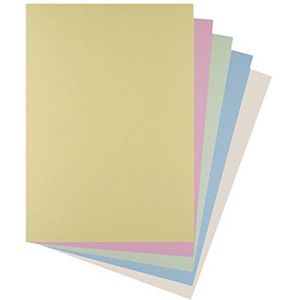 House of Card & Paper, 220 g/m² A4 (pak van 100 vellen), verschillende pastelkleuren