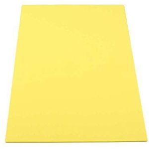 House of Card & Paper Gekleurd papier, A4, 80 g/m², gekleurd geel (pak van 50 vellen)