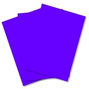 House of Card & Paper Gekleurd papier, A4, 80 g/m², gekleurd paars (pak van 50 vellen)