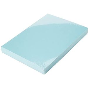 House of & Papier A4 220 gsm gekleurde kaart - pastel blauw (100 stuks vellen)