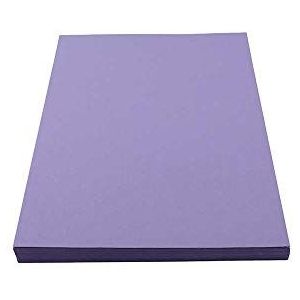 House of & Papier A4 220 gsm gekleurde kaart - violet (100 stuks vellen)