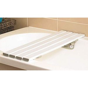 Homecraft Savanah Slatted badkamermeubel, 30 inch, douchebank voor senioren, gehandicapten, gehandicapten, comfortabele badkamerbank, polarisatiebril voor douche of badkuip, roest resistant badkamer veiligheid