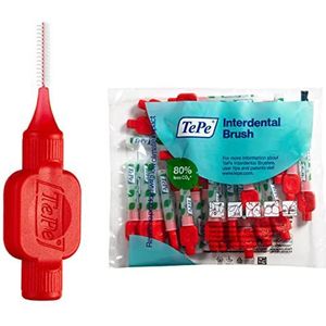 TEPE Interdentale borstels Original ROOD 0,5 mm, 25 stuks