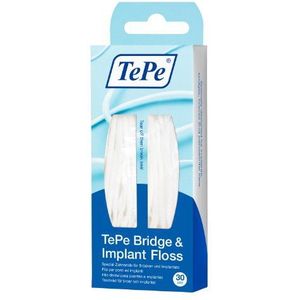 Tepe Brug en implantaat Floss (30 stuks)