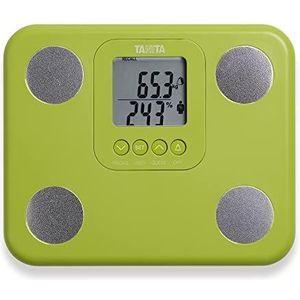 TANITA BC-730 Lichtgewicht compacte Innerscan Lichaamssamenstellingsmonitor Gemakkelijk af te lezen display 9 metingen groen