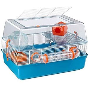 Ferplast Hamsterkooi, Grote modulaire kooi, makkelijk schoon te maken, Ferplast DUNA FUN, 55 x 47 x 37,5 cm.