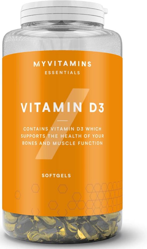 Vitamine D3 Softgels - 360softgels - Niet Veganistisch