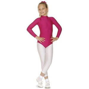 Roch Valley Vrouwen Lange Mouw Turtle Neck Leotard Lange Mouw Turtle Neck Leotard - Zwart, Medium