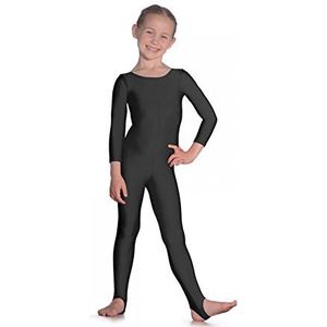Roch Valley Nylon/Lycra Catsuit met lange mouwen M Zwart