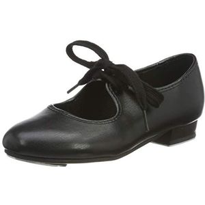 Roch Valley Dames PU lage hak schoenen, zwart.