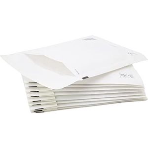 Postmaster Luchtkussenenveloppen A5, 180 x 265 mm, zelfklevend, wit, 10 stuks