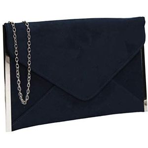 Milisente Dames clutch handtas schoudertas elegante avondtas met handvat crossbody tas voor bruiloft, wit, 22x4x31 cm