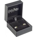 Harry Potter Sterling Silver Golden Snitch Stud Earrings