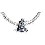 Harry Potter Officiële Sterling Zilver Sorteerhoed Bead Charm van The Carat Shop, Sterling zilver