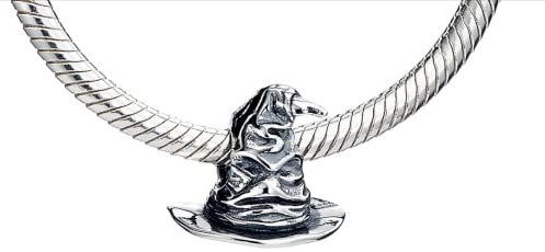Harry Potter Officiële Sterling Zilver Sorteerhoed Bead Charm van The Carat Shop, Sterling zilver