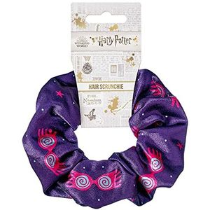 The Carat Shop Harry Potter Luna Lovegood Navy & Pink Hair Scrunchie by