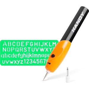 Handy - Draadloze Graveerpen / Graveermachine / Graveerset Draadloos op Batterijen (inclusief)