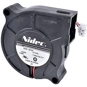 D05F-12PS9 5015 50mm 12V 0.04A Quiet turbo blower suitable for humidifier/3D printer