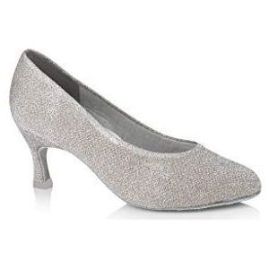 Freed of London Dames Pearl Dance Shoe, zilver, 3 UK Wide