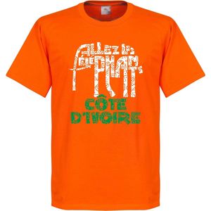 Ivoorkust Allez Les Elephants T-Shirt - L