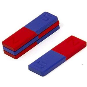 First4magnets™ FB160450-5 Ferriet magneten Noord-Zuid geïdentificeerd, metaal, zilver, 25 x 10 x 3 cm, 16 x 4 x 50 mm, 4 stuks