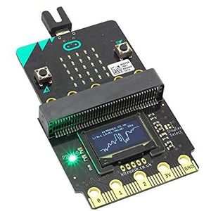 sb components Microbit: VIEW Graphics 128 OLED Display Screen Module I2C IIC 128x61 Res. OLED Display Module voor BBC micro: bit