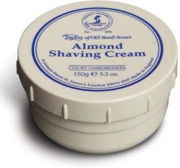 Taylor of Bond Street scheercrème amandel, 150 g