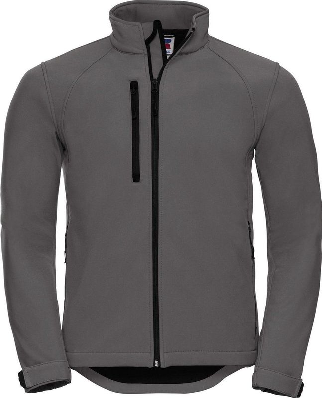 Russell - Softshell-jasje - Titanium - Heren - Waterbestendig en Winddicht