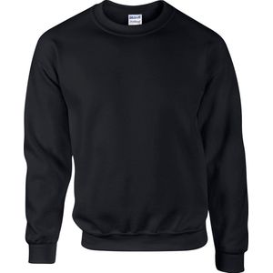 Gildan DryBlend Adult Set-In Crew Neck Sweatshirt (13 kleuren) (Zwart)