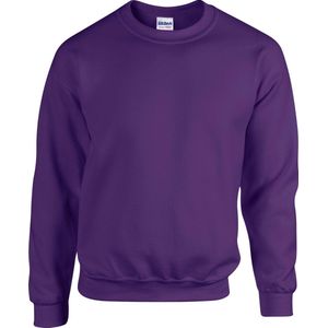 Gildan Zware Blend Unisex Adult Crewneck Sweatshirt voor volwassenen (Paars)