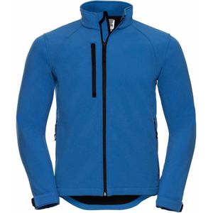 Russell - Softshell-jasje - Azuurblauw - Heren - Waterbestendig en Winddicht