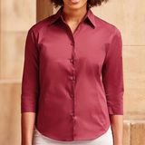 Russell - Collectie - Gevoelig Overhemd - Haven - 3/4 Mouw - Dames