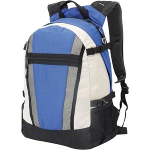 Shugon Indiana Sports Rugzak (20 Litres)  (Royaal Blauw/ Off Wit)