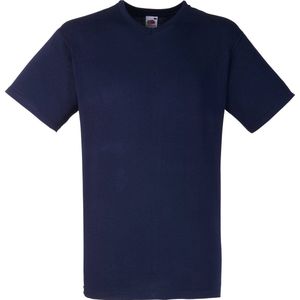 Fruit Of The Loom - Valuegewicht - T-shirt - Donker Marine - Katoen / Lycra®