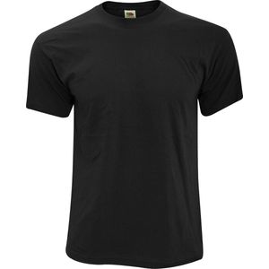 Fruit Of The Loom - Screen Stars - T-shirt - Zwart - 100% Katoen