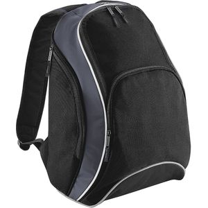 Bagbase Teamkleding Rugzak / Rugzak (21 Liter)  (Zwart/Grijs/Wit)