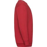 Fruit of the Loom - Kinder Classic Set-In Sweater - Rood