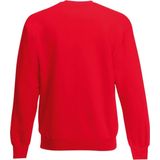 Fruit of the Loom - Kinder Classic Set-In Sweater - Rood