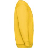 Fruit of the Loom - Kinder Classic Set-In Sweater - Geel