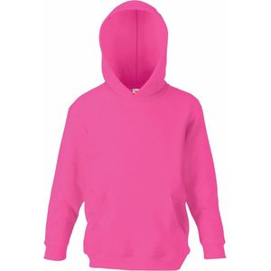 Fruit Of The Loom - BC1367 - Hoodie - Fuchsia - 80% Katoen Belcoro® Garen, 20% Polyester, 280 g/m²