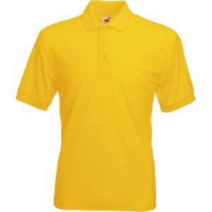 Fruit of the Loom - Piqué Polo - Wit - Easycare Stof