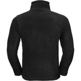 Russell Heren 1/4 Ritssluiting Outdoor Fleece Top (Zwart)