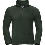 Russell - Outdoor Fleece Top - Fles Groen - 1/4 Ritssluiting